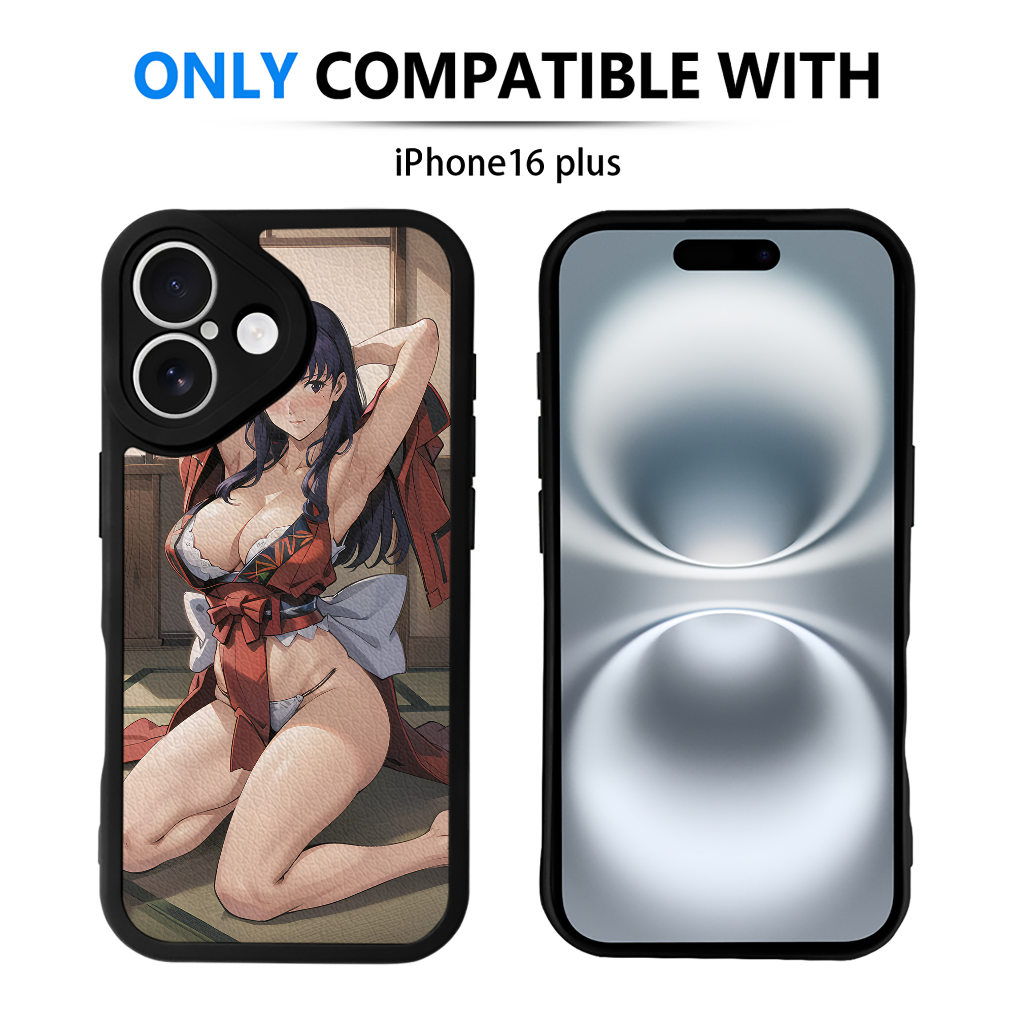 （画像用） EVA 新世紀エヴァンゲリオン 【iPhone 16シリーズ対応】シリコンスマホケース（レザー調） 材質：シリコン